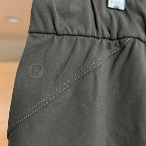 Lululemon joggers in deep olive green